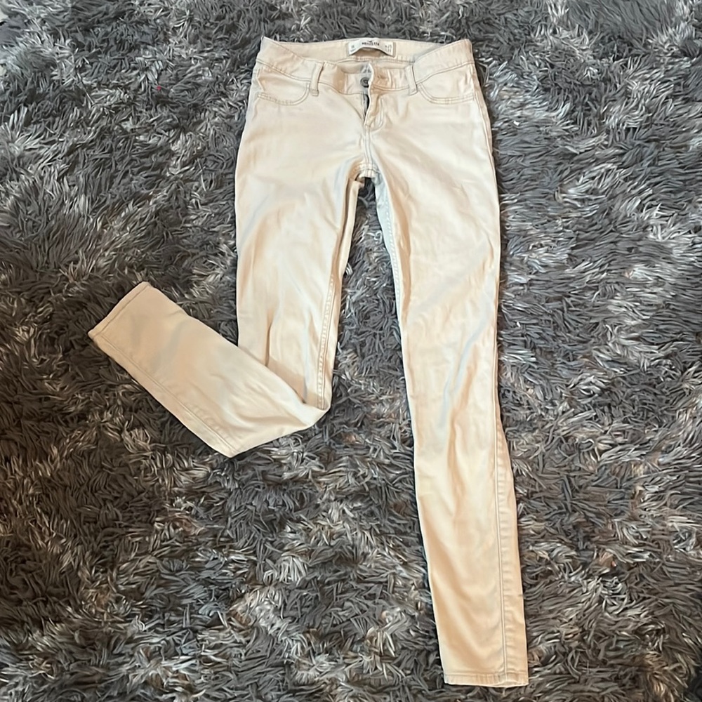 Hollister khaki skinny Jean/jegging